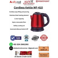 WESTPOINT CORDLESS KETTLE WF-410 On Easy Monthly Installments By ALI's Electronics