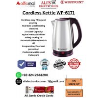WESTPOINT CORDLESS KETTLE WF-6171 On Easy Monthly Installments By ALI's Electronics