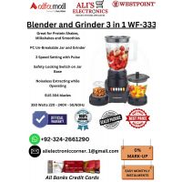 WESTPOINT Blender and Grinder 3 in 1 WF-333 On Easy Monthly Installments By ALI's Electronics