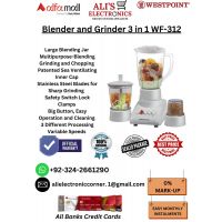 WESTPOINT Blender and Grinder 3 in 1 WF-312 On Easy Monthly Installments By ALI's Electronics