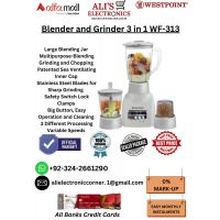 WESTPOINT Blender and Grinder 3 in 1 WF-313 On Easy Monthly Installments By ALI's Electronics