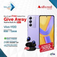 Vivo Y100 8GB RAM 128GB Storage On Easy Installments (Upto 12 Months) with 1 Year Brand Warranty & PTA Approved with Giveaways by SALAMTEC SALAM & Exclusive BEST PRICES