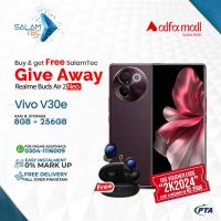 Vivo V30E 8GB RAM 256GB Storage On Easy Installments (Upto 12 Months) with 1 Year Brand Warranty & PTA Approved with Giveaways by SALAMTEC & BEST PRICES