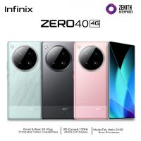 Infinix Zero 40 4G Curved Display 8+256GB With 1 Year Official Warranty By Zenith Enterprises 