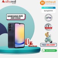 Samsung A25 (8GB RAM 256GB ROM) | One Year Official Warranty | PTA Approved | On Installments 