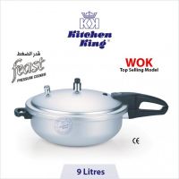 Kitchen King Wok Pressure Cooker (feast) – 9 Liters