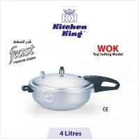 Kitchen King Wok Pressure Cooker (feast) – 4 Liters