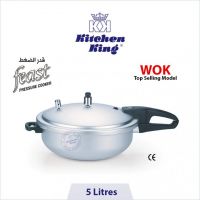 Kitchen King Wok Pressure Cooker (feast) – 5 Liters