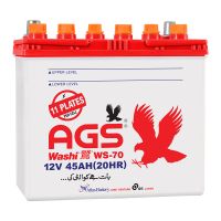 AGS Washi WS 70 45 Ah 11 Plate AGS Battery WS 70 without acid