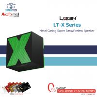 Login LT-X Series Wireless Speaker Wireless 5.1 Stereo Sound Quality Metal Casing Super Bass Mini Compact Long Battery Life TWS Connectivity 500 mAh Battery Capacity 2.5 hours Playback time  - Installment - SharkTech