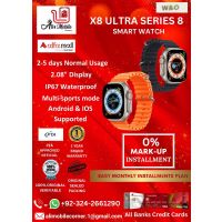 X8 ULTRA SERIES 8 Smart Watch Android & IOS Supported For Men & Women On Easy Monthly Installments By ALI's Mobile
