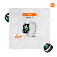 Xiaomi Redmi Watch 4 Metal Middle Frame 1.97 Inches AMOLED Display Heart Rate Sleep Analysis GNSS Bluetooth Phone Call - ON INSTALLMENT