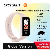  Xiaomi Smart Band 8 Active Global Version1.47 Inches Screen All-day SpO2 Monitor 50+ Sport Modes 5ATM Waterproof (PINK) -  ON INSTALLMENT