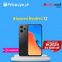 Redmi 12 8GB + 128GB - Easy Monthly Installment - PTA Approved - Priceoye