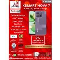 XSMART NOVA 7 (4GB RAM & 64GB ROM) On Easy Monthly Installments By ALI's Mobile