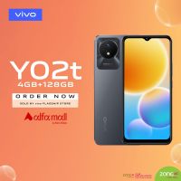 VIVO Y02t - 4GB - 128GB - 8MP Camera - 5000mAh Battery - 6.5" Screen | On Instalments by Vivo Flagship Store