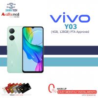 Vivo Y03 (4GB, 128GB) PTA Approved Non Active With Official Warranty - Installment - SharkTech