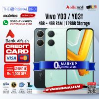 Vivo Y03 / Y03t | 4GB RAM | 128GB Storage | 12 Months Installment | PTA Approved | 1 Year Warranty | The Original Bro Mobiles