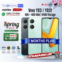 Vivo Y03 / Y03t | 4GB RAM | 64GB Storage | PTA Approved (Official) | 1 Year Warranty | Installments Upto 12 Months - The Original Bro Mobiles