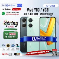 Vivo Y03 / Y03t | 4GB RAM | 64GB Storage | PTA Approved (Official) | 1 Year Warranty | Installments Upto 12 Months - The Original Bro Mobiles