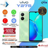Vivo Y27s 8gb 128gb On Easy Installments (12 Months) with 1 Year Brand Warranty & PTA Approved With Free Gift by SALAMTEC & BEST PRICES