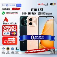 Vivo Y28 | 8GB RAM | 128GB Storage | 12 Months Installment | PTA Approved | 1 Year Warranty | The Original Bro Mobiles