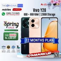 Vivo Y28 | 8GB + 8GB RAM | 128GB Storage | PTA Approved (Official) | 1 Year Warranty | Installments Upto 12 Months - The Original Bro Mobiles