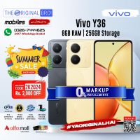 Vivo Y36 8GB RAM 256GB Storage | PTA Approved | 1 Year Warranty | Installments - The Original Bro