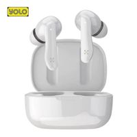 YOLO YoPod2 True Wireless Earphones | Super Low Latency Mode | Environment Noise Cancellation Earbuds | Bluetooth 5.2 Earbphones | Bass Boosted Drivers (White) - ON INSTALLMENT