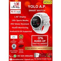 YOLO A.P. DESIGNER SMART WATCH On Easy Monthly Installments By ALI's Mobile