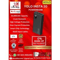 YOLO INSTA 20 POWERBANK On Easy Monthly Installments By ALI's Mobile
