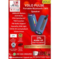 YOLO PULSE PORTABLE BLUETOOTH SPEAKER On Easy Monthly Installments By ALI's Mobile