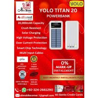 YOLO TITAN 20 POWERBANK On Easy Monthly Installments By ALI's Mobile