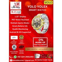 YOLO YOLEX DESIGNER SMART WATCH On Easy Monthly Installments By ALI's Mobile