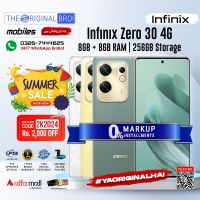 Infinix Zero 30 4G 8GB RAM 256GB Storage | PTA Approved | 1 Year Warranty | Installment Upto 12 Months - The Original Bro