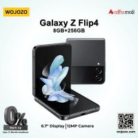 Samsung Galaxy Z Flip 4 Graphite 08-256 PTA Approved with One Year Official Warranty on Installments by WOJOZO