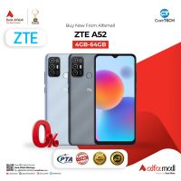 ZTE Blade A52 4GB-64GB on Easy Monthly Installments | Same Day Delivery For Selected Areas Of Karachi