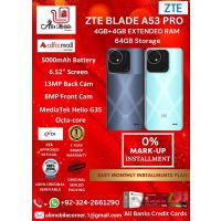ZTE BLADE A53 PRO (4GB+4GB EXTENDED RAM & 64GB ROM) On Easy Monthly Installment By ALI's Mobile